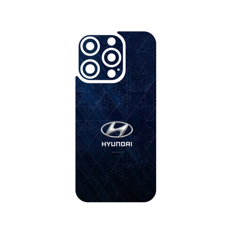 برچسب پوششی ماهوت مدل Hyundai_Logo مناسب برای گوشی موبایل اپل iPhone 15 Pro