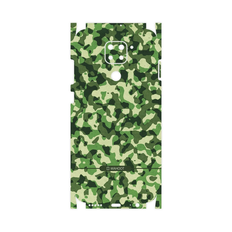 برچسب پوششی ماهوت مدل Army-Green2-Pattern-FullSkin مناسب برای گوشی موبایل شیائومی Redmi Note 9