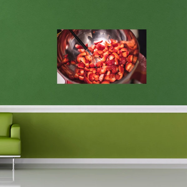 تابلو شاسی مدل توت فرنگی  cooking food  faits کد  10204