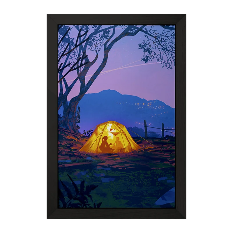 تابلو خندالو مدل کمپینگ (Camping) کد F1404