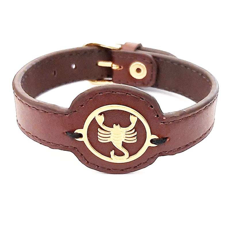 دستبند بچگانه مدل چرمی تولدآبان 08 دستبند بچگانه مدل چرمی تولدآبان 08