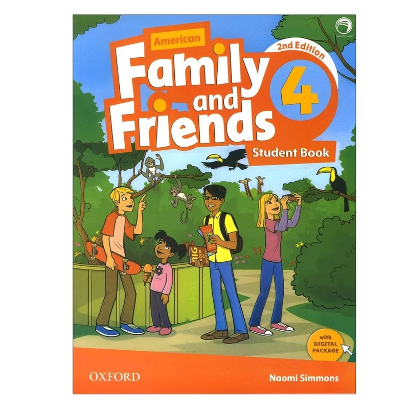 کتاب family and friends 4 second edition اثر naomi simmons انتشارات دنیای زبان امید