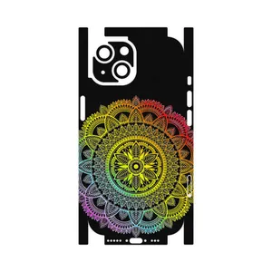 MAHOOT Mandala Design 4-FullSkin Cover Sticker for Apple iPhone 15