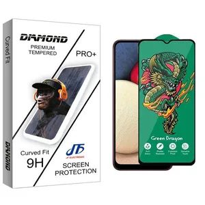 JF Diamond Green_Dragon Screen Protector For Samsung Galaxy A02s