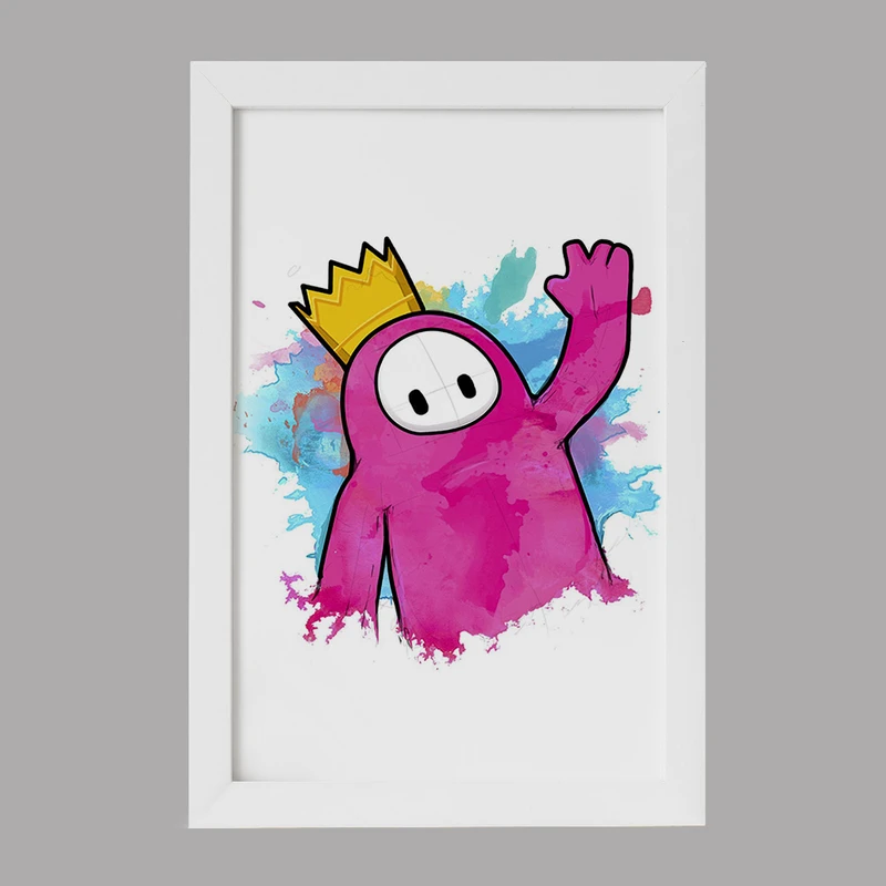 تابلو خندالو مدل بازی فال گایز (Fall Guys) کد 32832