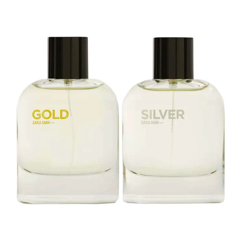 ادو تویلت مردانه زارا مدل Silver and gold حجم 80 میلی لیتر مجموعه دو عددی