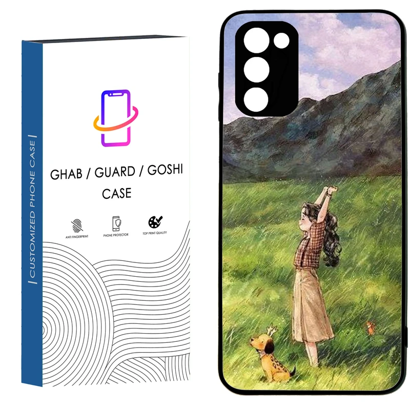 کاور قاب گارد گوشی طرح دخترانه کد 44 - TPU مناسب برای گوشی موبایل سامسونگ Galaxy A02S