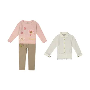 ست 3 تکه لباس دخترانه ببوش مدل 2141279-84