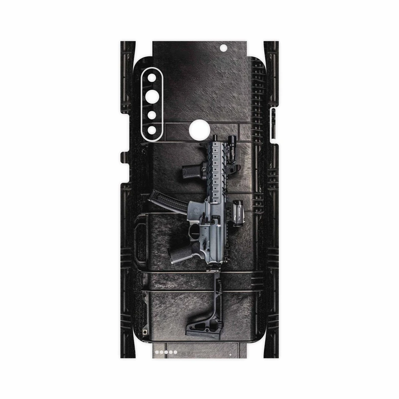 برچسب پوششی ماهوت مدل Gun-FullSkin مناسب برای گوشی موبایل جی پلاس P10 Plus