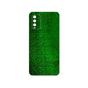MAHOOT Green-Holographic Cover Sticker for Xiaomi Redmi Note 9 4G