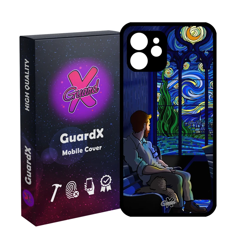 کاور گارد ایکس طرح Art مدل Glass10583 مناسب برای گوشی موبایل اپل iPhone 12