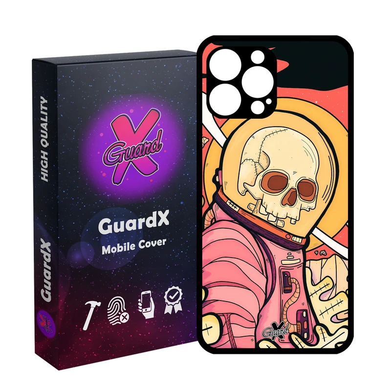 کاور گارد ایکس طرح اسکلت مدل Glass10503 مناسب برای گوشی موبایل اپل iPhone 13 Pro Max