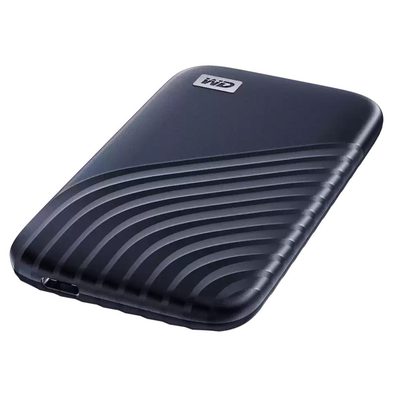 اس اس دی اکسترنال وسترن دیجیتال مدل My Passport WDBAGF0010BBL ظرفیت 1 ترابایت رابط USB 3.2 Gen2