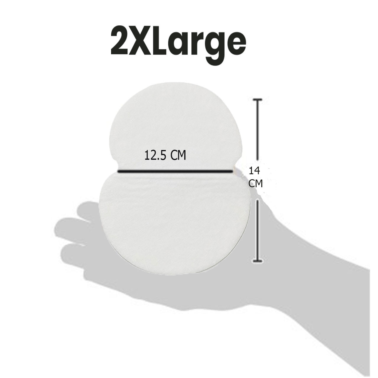 پد عرق گیر هیاهو مدل Solariti Man 2XLarge بسته 4 عددی