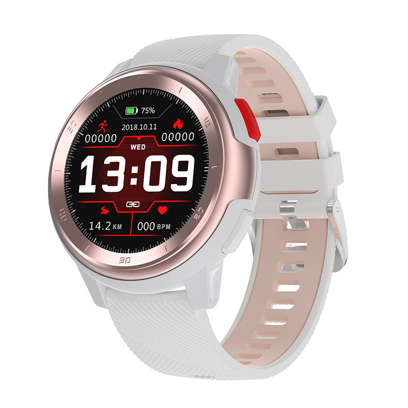 EKO-Romane smartwatch - Pink (Milanese strap) FFE149 - Selonce
