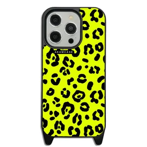 AKAM AMCWLA14PRO-PANTHER PATTERN7 Cover For Apple iPhone 14 Pro