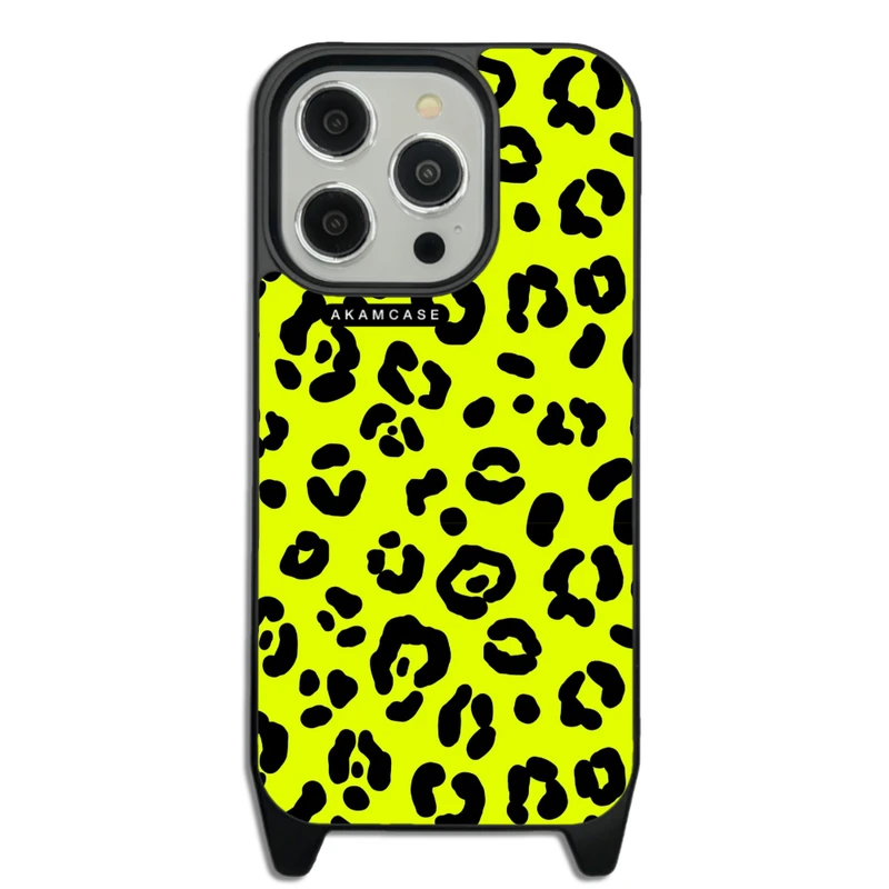 کاور آکام مدل AMCWLA15PRO-PANTHER PATTERN7 مناسب برای گوشی موبایل اپل iPhone 15 Pro
