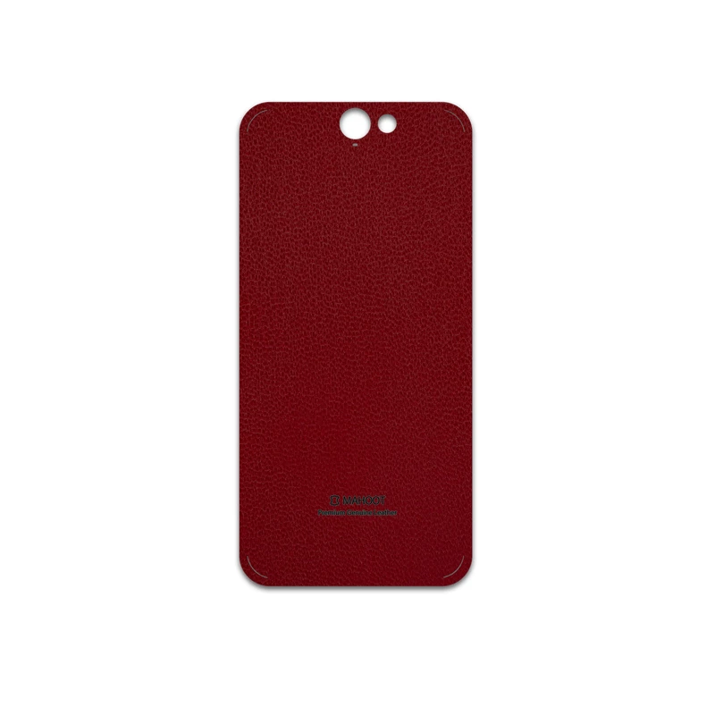برچسب پوششی ماهوت مدل Red-Leather مناسب برای گوشی موبایل اچ تی سی One A9