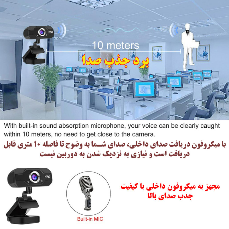 وب‌کم اچ اکس اس جی مدل S50/720P