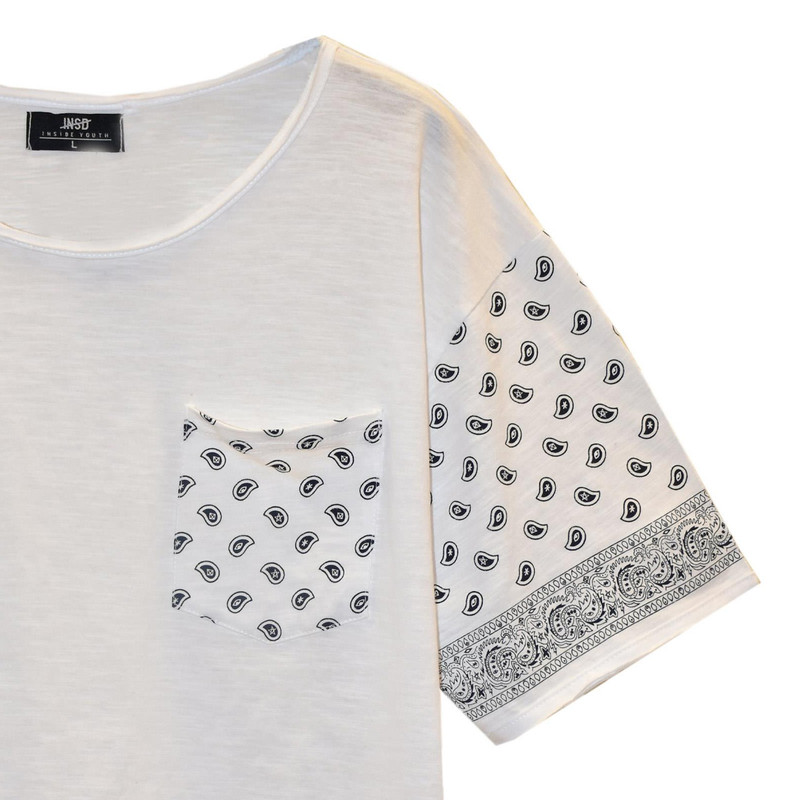 تی شرت آستین کوتاه مردانه اینساید مدل 3ecn16