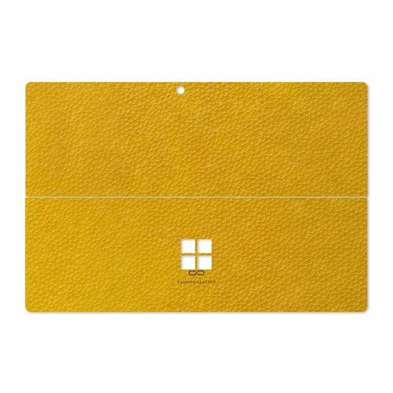 برچسب پوششی ماهوت مدل Mustard-Leather مناسب برای تبلت مایکروسافت Surface Pro 4 2015
