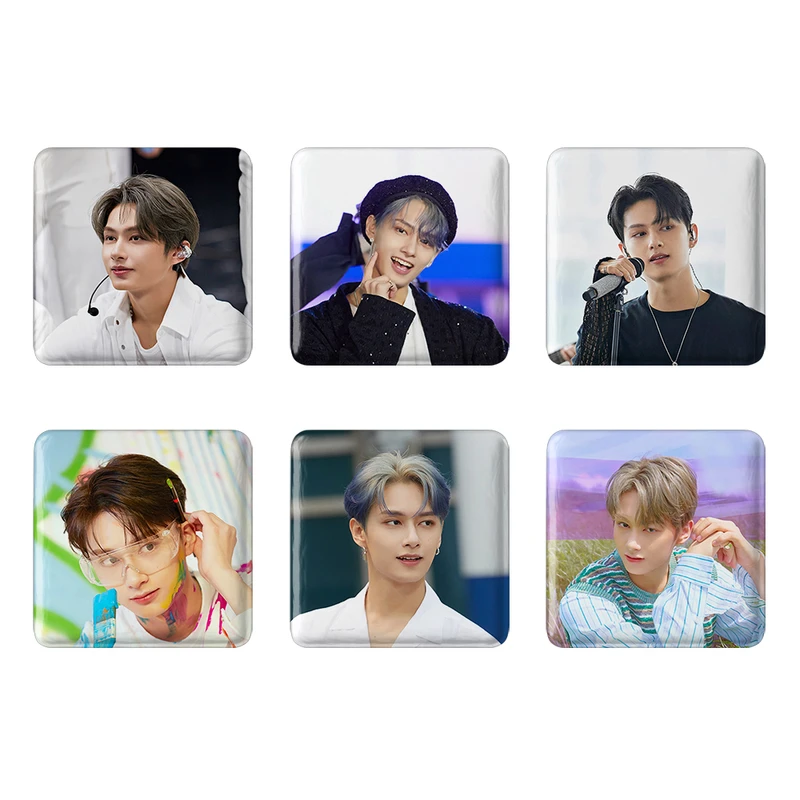 مگنت خندالو طرح جونهی گروه سونتین Seventeen کد 1301B مجموعه 6 عددی