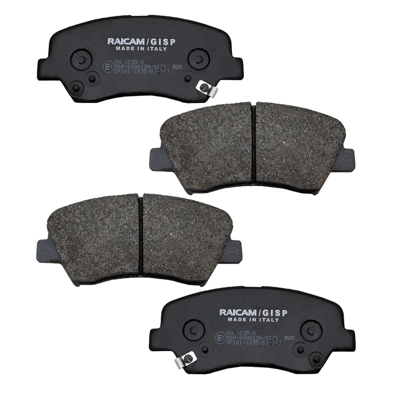 لنت ترمز جلو رایکام کد 01035 مناسب برای هیوندای i20 