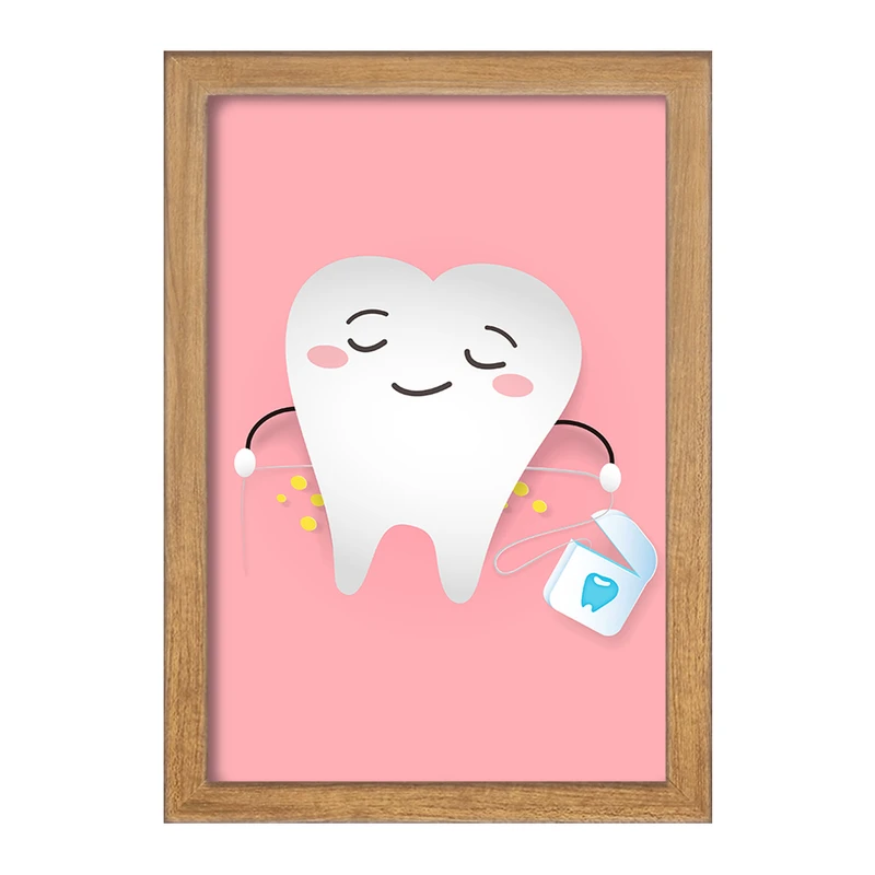 تابلو خندالو مدل دندان و دندان پزشکی کودکانه کد 36708