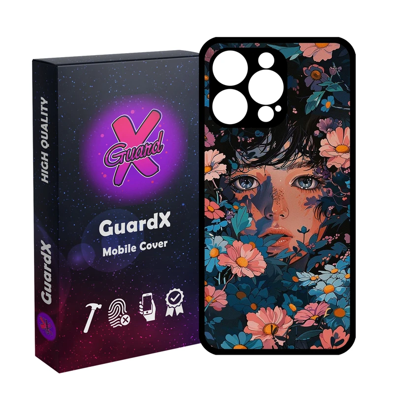 کاور گارد ایکس طرح دختر مدل  Glass10787 مناسب برای گوشی موبایل اپل iPhone 15 Pro Max