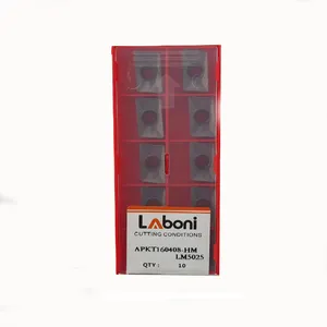 اینسرت فرز کاری لابونی مدل APKT160408 مجموعه 10 عددی 