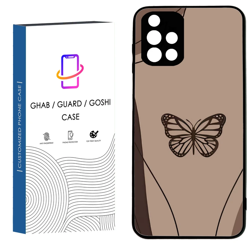 کاور قاب گارد گوشی طرح دخترانه کد 12 - tpu مناسب برای گوشی موبایل سامسونگ Galaxy A51