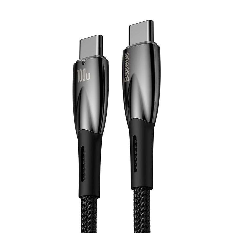 کابل USB-C باسئوس مدل Glimmer Series 100W طول 2 متر