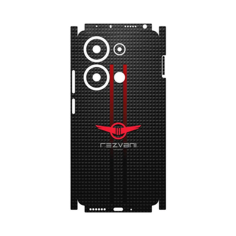 برچسب پوششی ماهوت مدل Rezvani Motors-FullSkin مناسب برای گوشی موبایل شیائومی Poco M6 Pro 4G