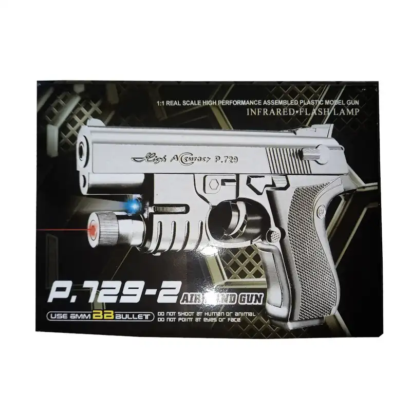 تفنگ بازی مدل کلت کد p-729-2