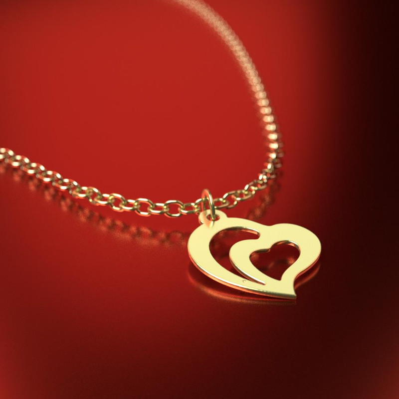 آویز ساعت طلا 18 عیار زنانه مدوپد مدل قلب کد CA11656