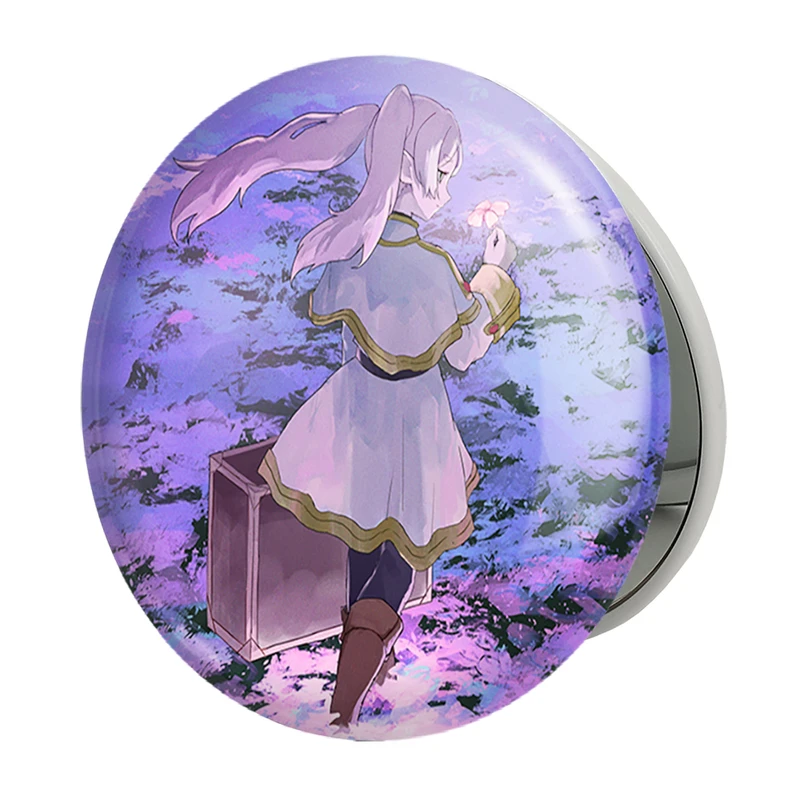 آینه جیبی خندالو طرح انیمه فریرن (Frieren) مدل تاشو کد 33878