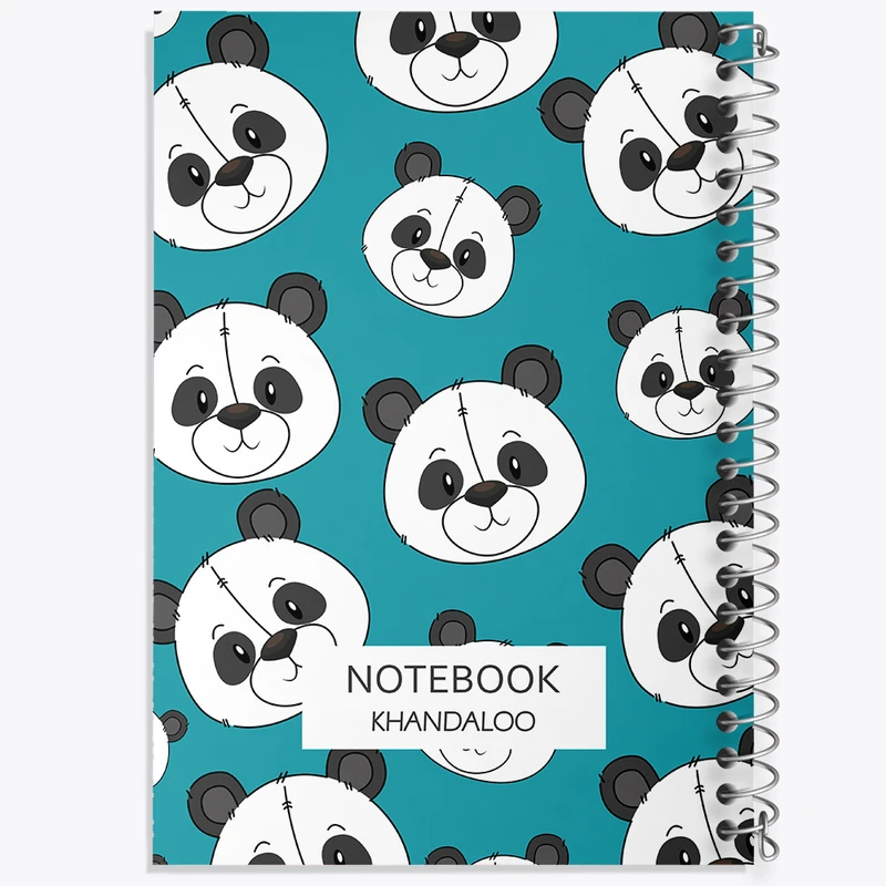 دفتر نقاشی 50 برگ خندالو طرح پاندا کد N284