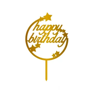  تاپر کیک تولد مدل happy birthday کد H39