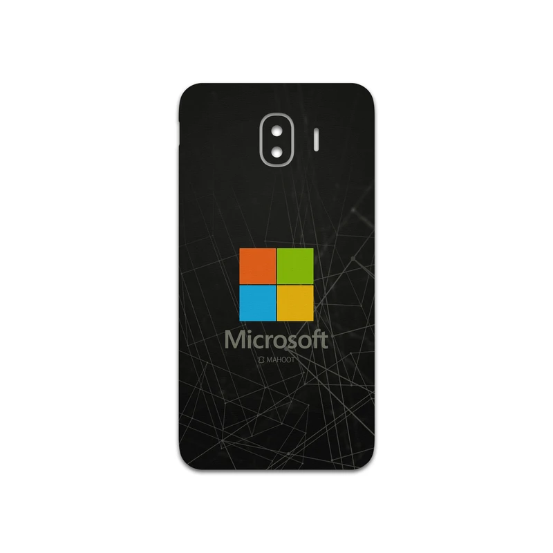 برچسب پوششی ماهوت مدل Mcrsft مناسب برای گوشی موبایل سامسونگ Galaxy J4