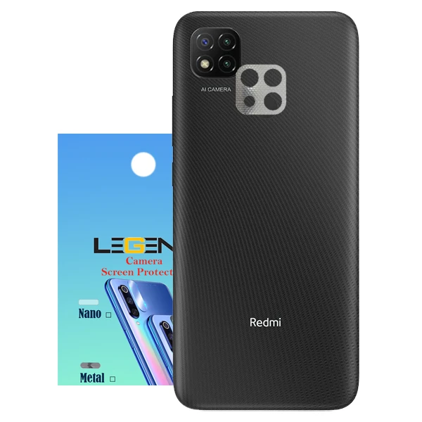  محافظ لنز دوربین مدل فلزی مناسب برای گوشی موبایل شیائومی redmi 9c