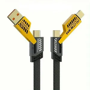 کابل تبدیل USB-C/USB به USB-C/لایتنیگ مدل PD 27W-MAX طول 1متر