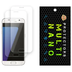 Multi Nano X-S2N Model Transparent Screen Protector Suitable For Samsung Galaxy S7 Mobile Phone Pack Of 2
