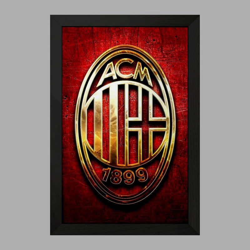 تابلو خندالو مدل باشگاه آث میلان کد 27241