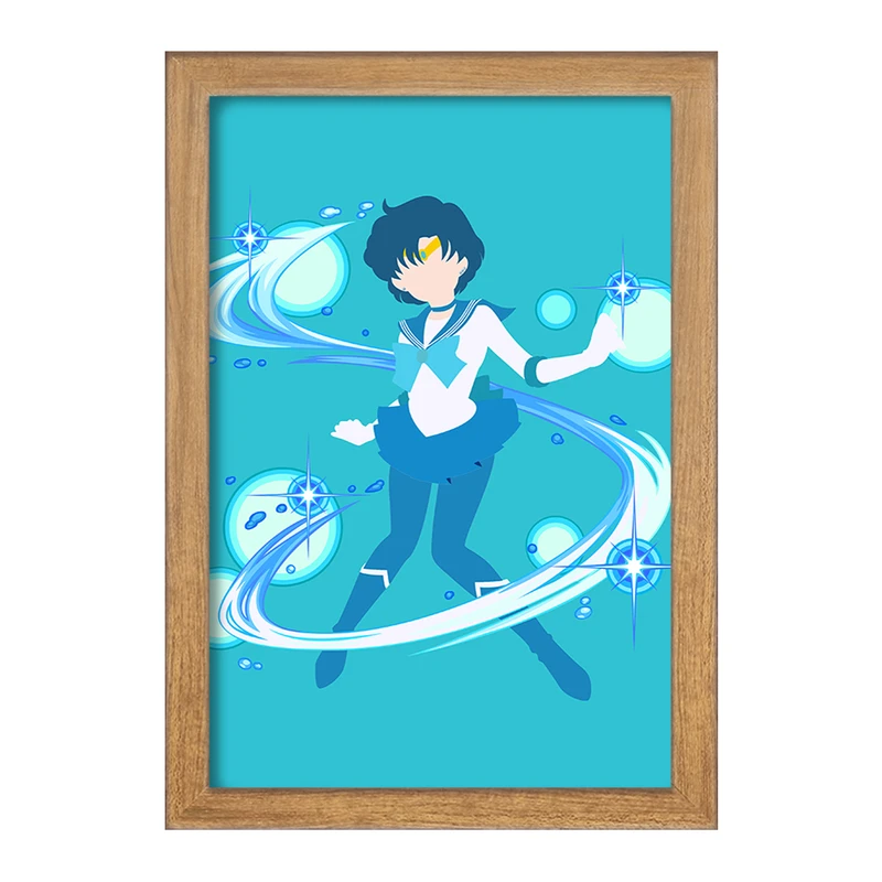 تابلو خندالو مدل امی میزونو انیمه سیلور مون Sailor Moon  کد 17449