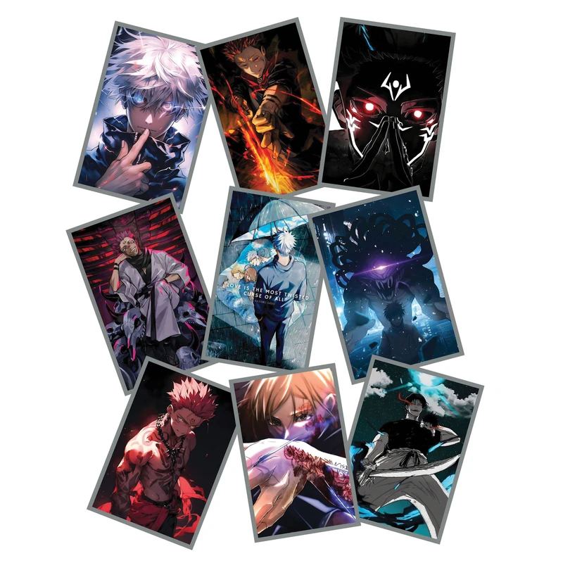 استیکر لپ تاپ طرح جوجوتسو کایسن کد 2015 مجموعه 9 عددی