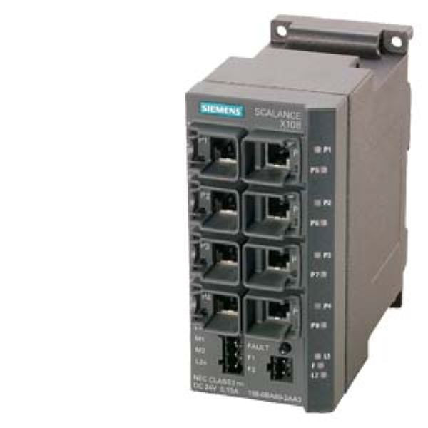 هاب سویچ 8 پورت زیمنس مدل 6GK5108-0BA00-2AA3