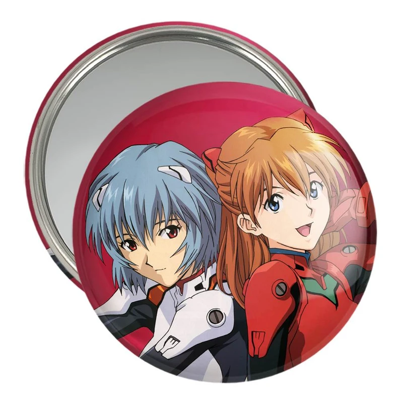 آینه جیبی خندالو مدل اسوکا و ری انیمه اونگلیون  کد 13797