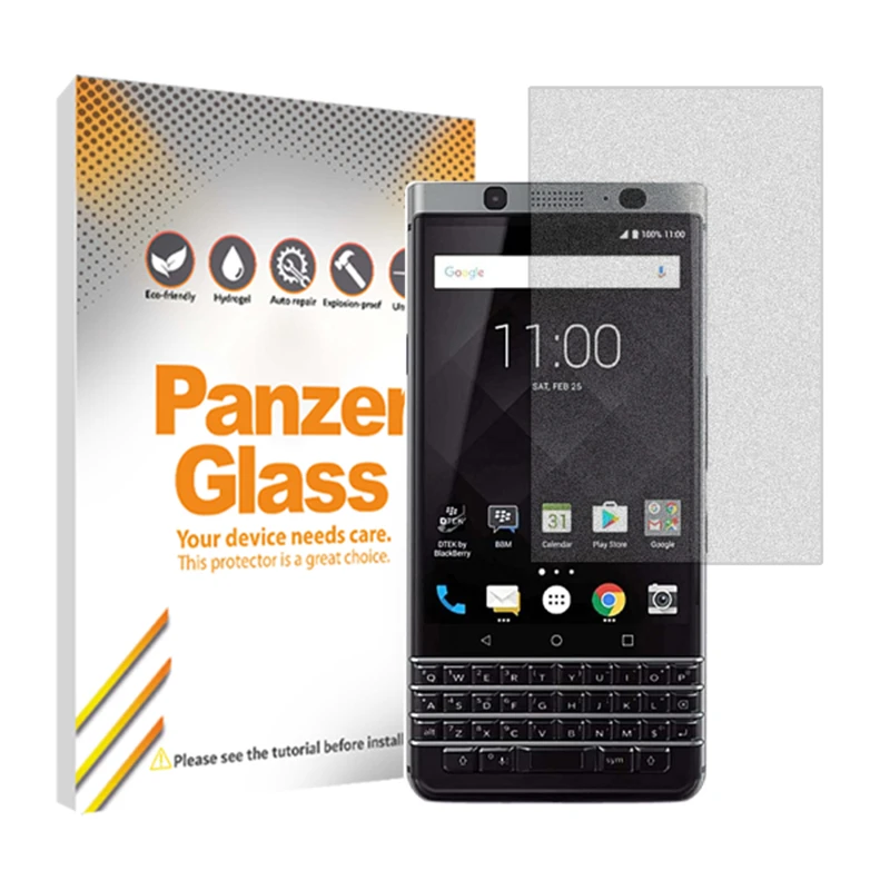 محافظ صفحه نمایش مات پنزر گلس مدل Resistant مناسب برای گوشی موبایل بلک بری Keyone