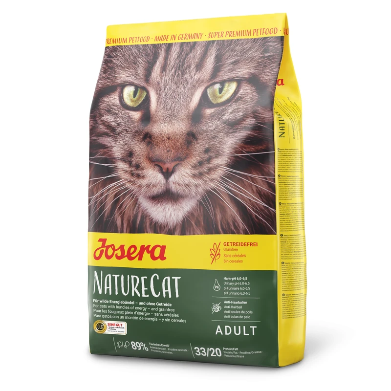 غذای خشک گربه جوسرا مدل new naturecat وزن 1 کیلوگرم