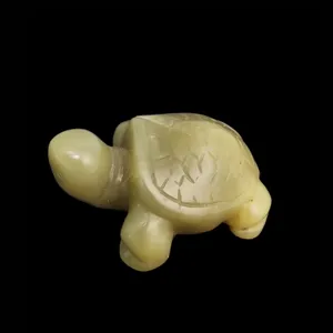 سنگ راف مدل مجسمه یشم طرح لاک پشت کد LK12